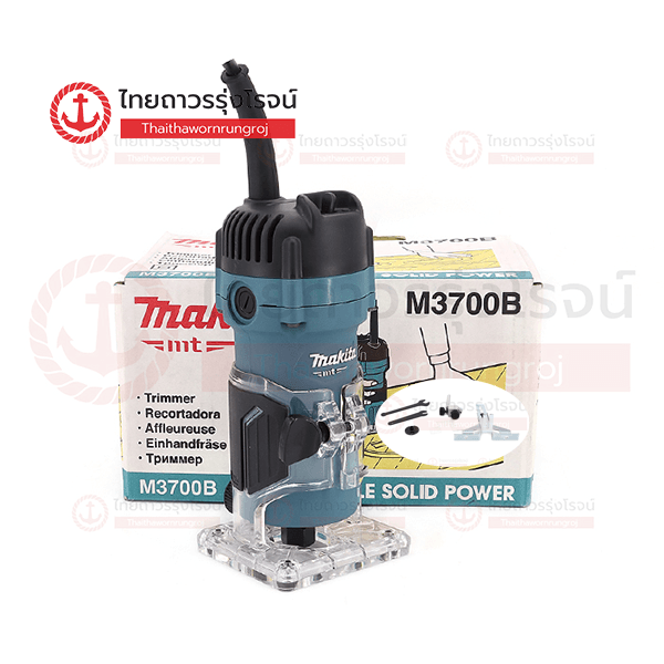 MAKITA MTS ทริมเมอร์ไฟฟ้า 1/4 MCC 530w M3700B