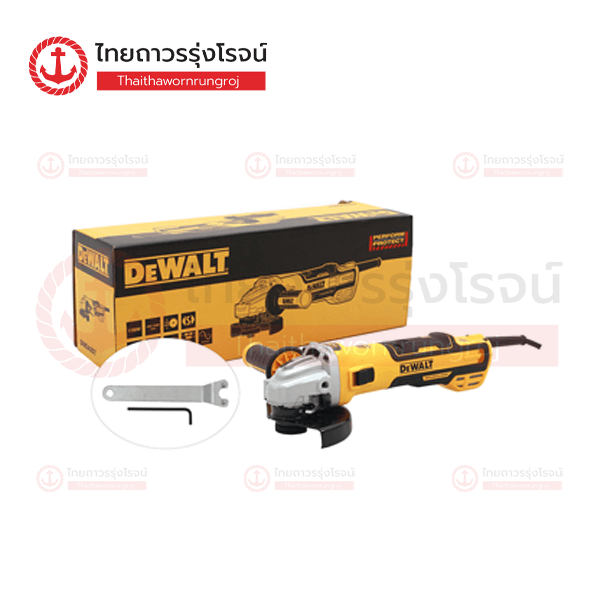 DEWALT เครื่องเจียร์ไฟฟ้า 5นิ้ว BLM 1700w DWE4357-QS